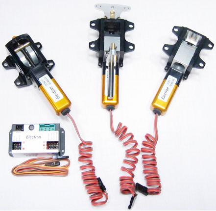 Electric Retract Set - 3 Gear. With steering system