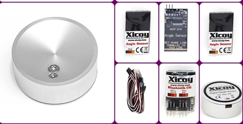 Medidor digital de peso, equilibrio y angulos Bluetooth PRO 100